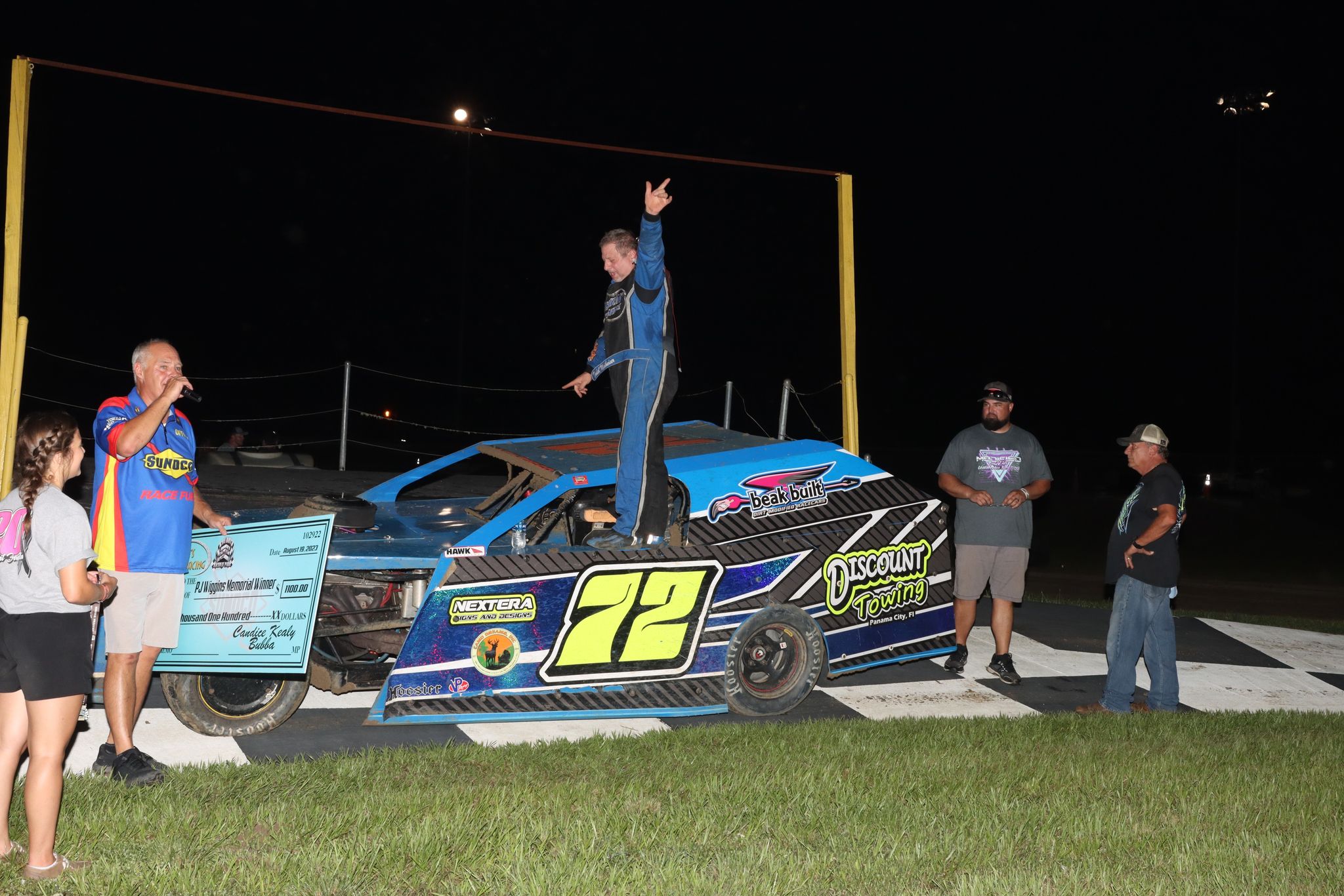 Open Wheel Modified Feature Winner - 72-Todd Neiheiser
