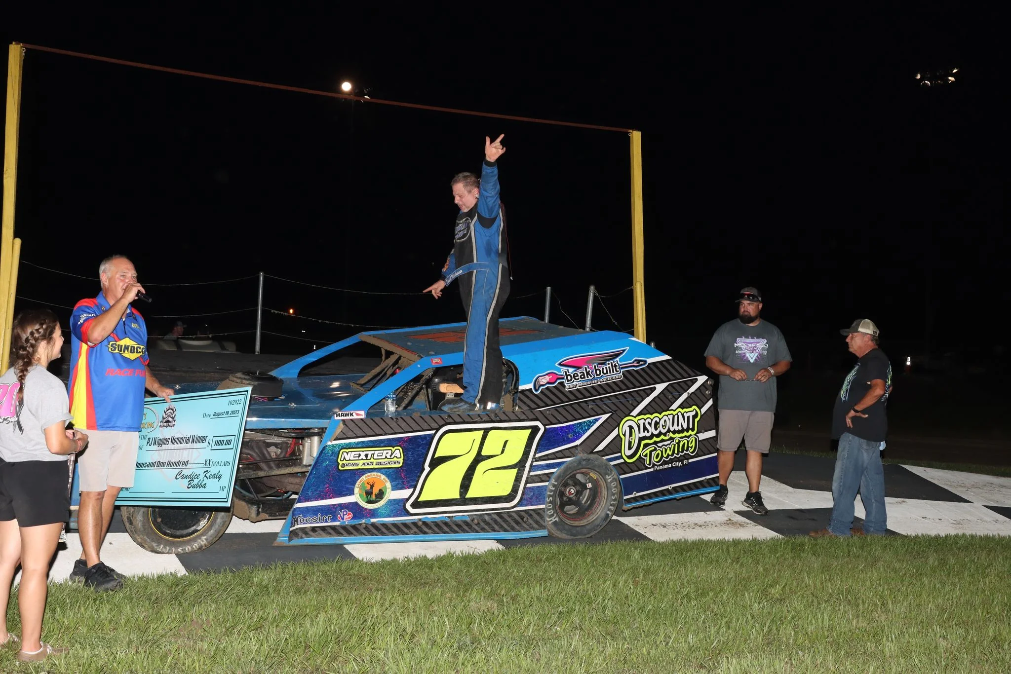 Open Wheel Modified Feature Winner - 72-Todd Neiheiser